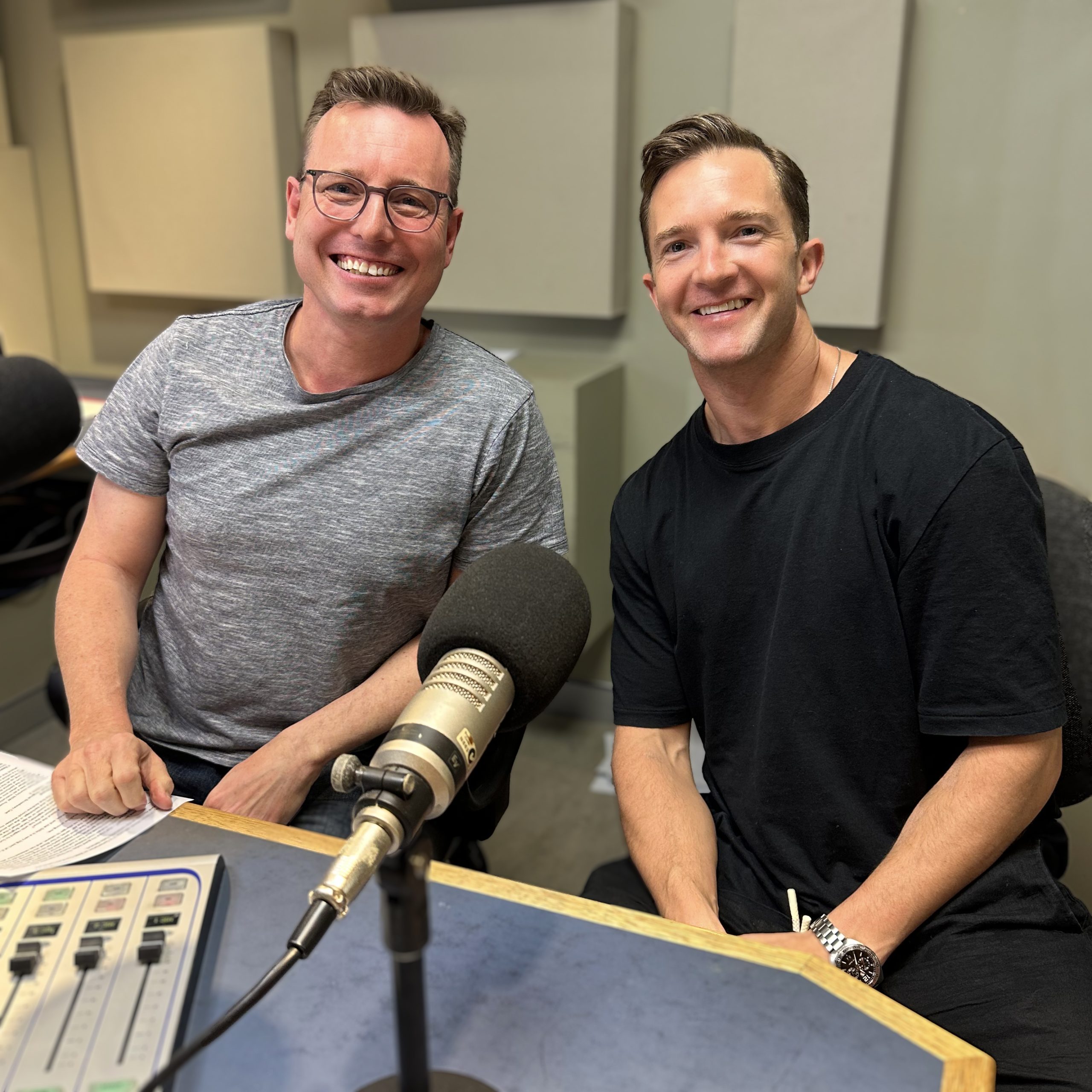Tim Drawl with Simon Moore