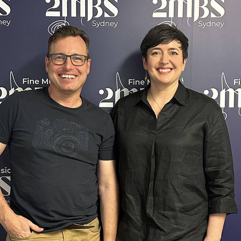 Margaret Plummer with Simon Moore