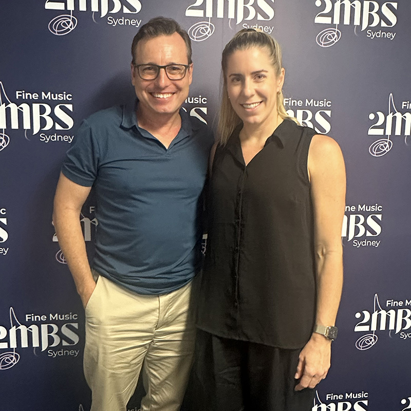 Lauren Fagan with Simon Moore