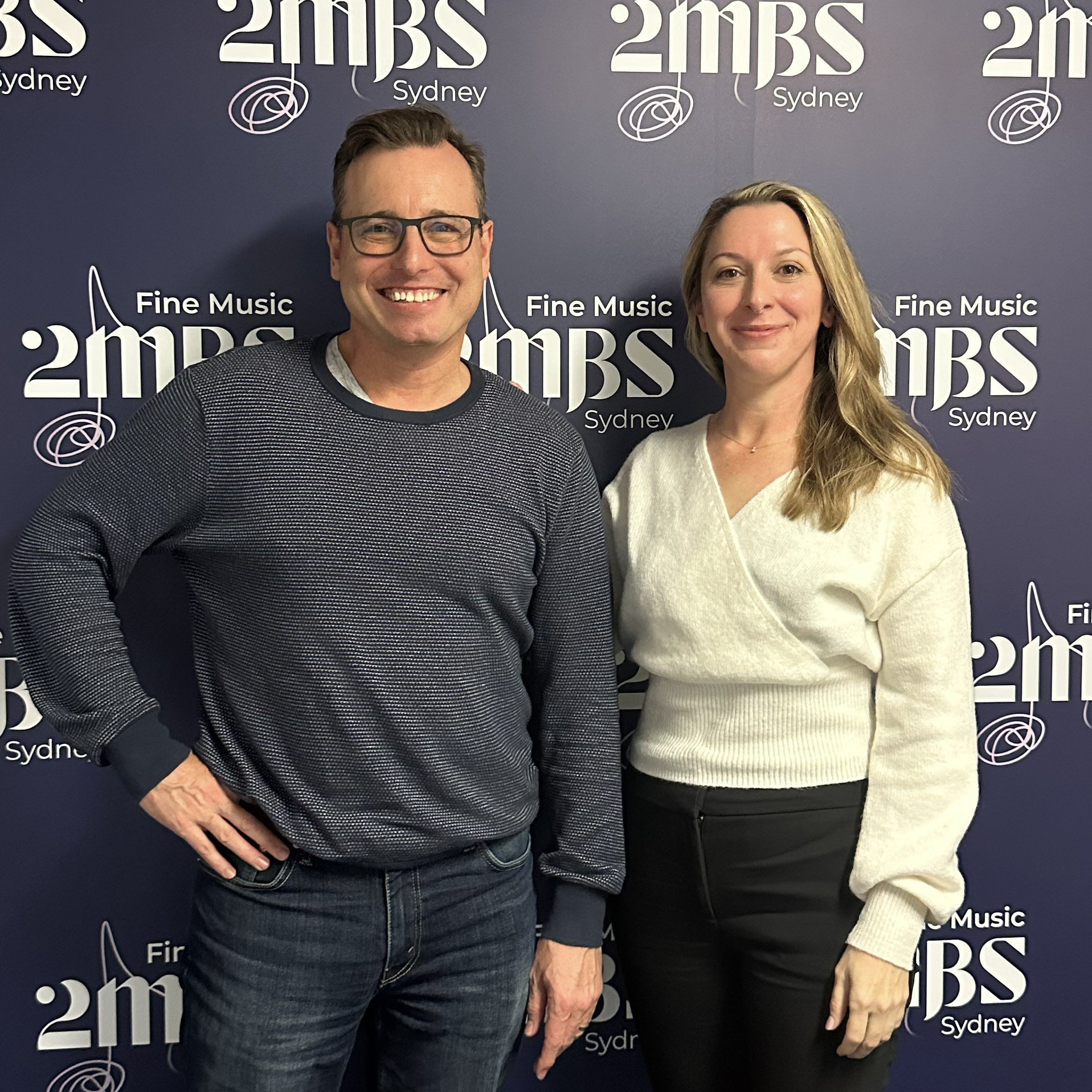 Emma Pearson with Simon Moore